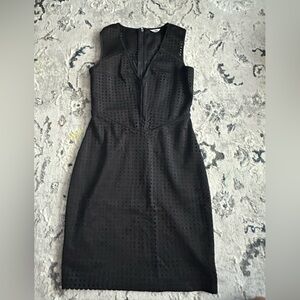 Guess Black Perforated Top